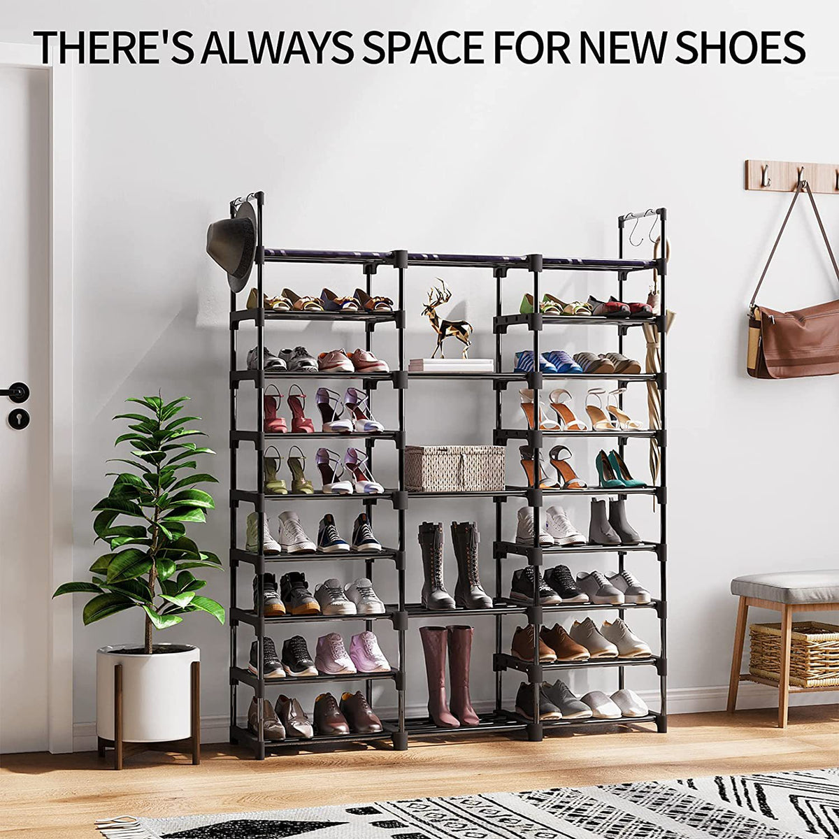 Modular Metal Shoe Storage Rack