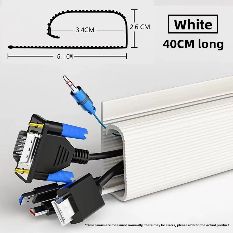 Desk Cable Management Wire Organizer Box