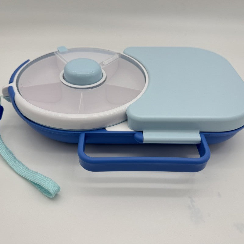Rotating Snack Lunch Box with Lid