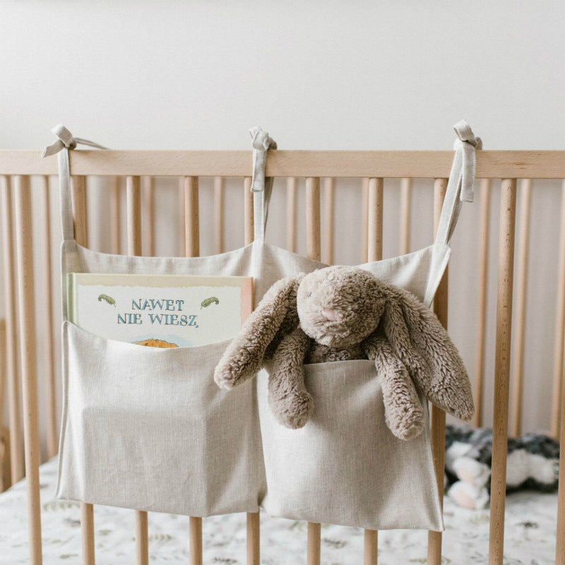 Baby Crib Storage Hanging Bag Linen