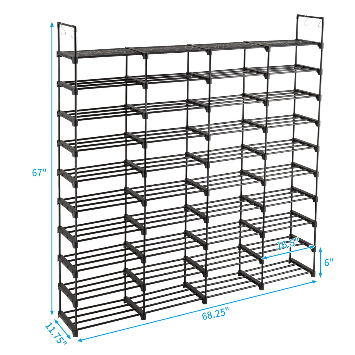 Modular Metal Shoe Storage Rack