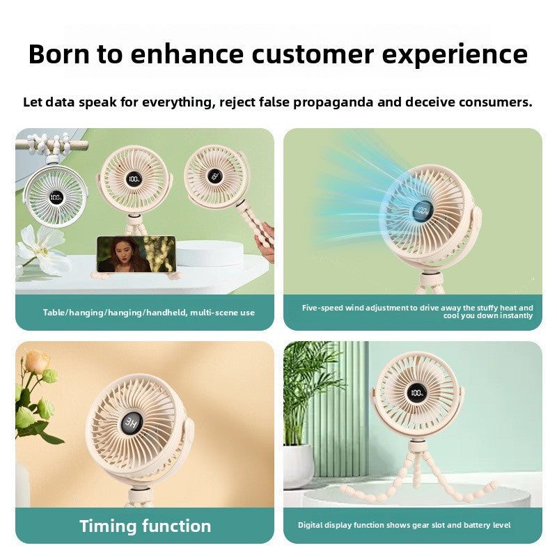 Portable Stroller Fan