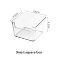 Transparent Desktop Organizer Storage Box