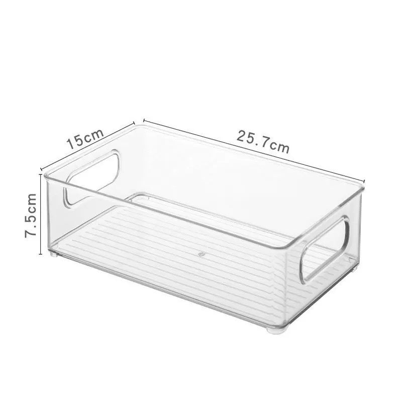 Transparent Desktop Organizer Storage Box
