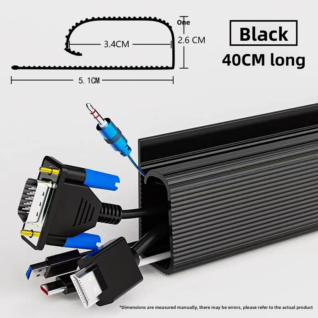 Desk Cable Management Wire Organizer Box