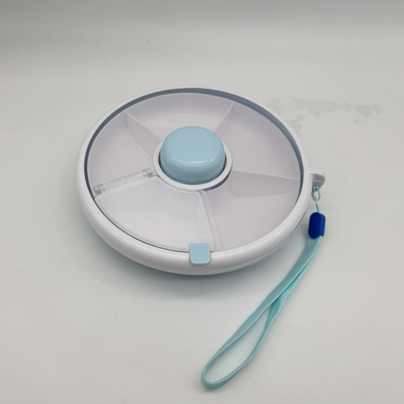 Rotating Snack Lunch Box with Lid