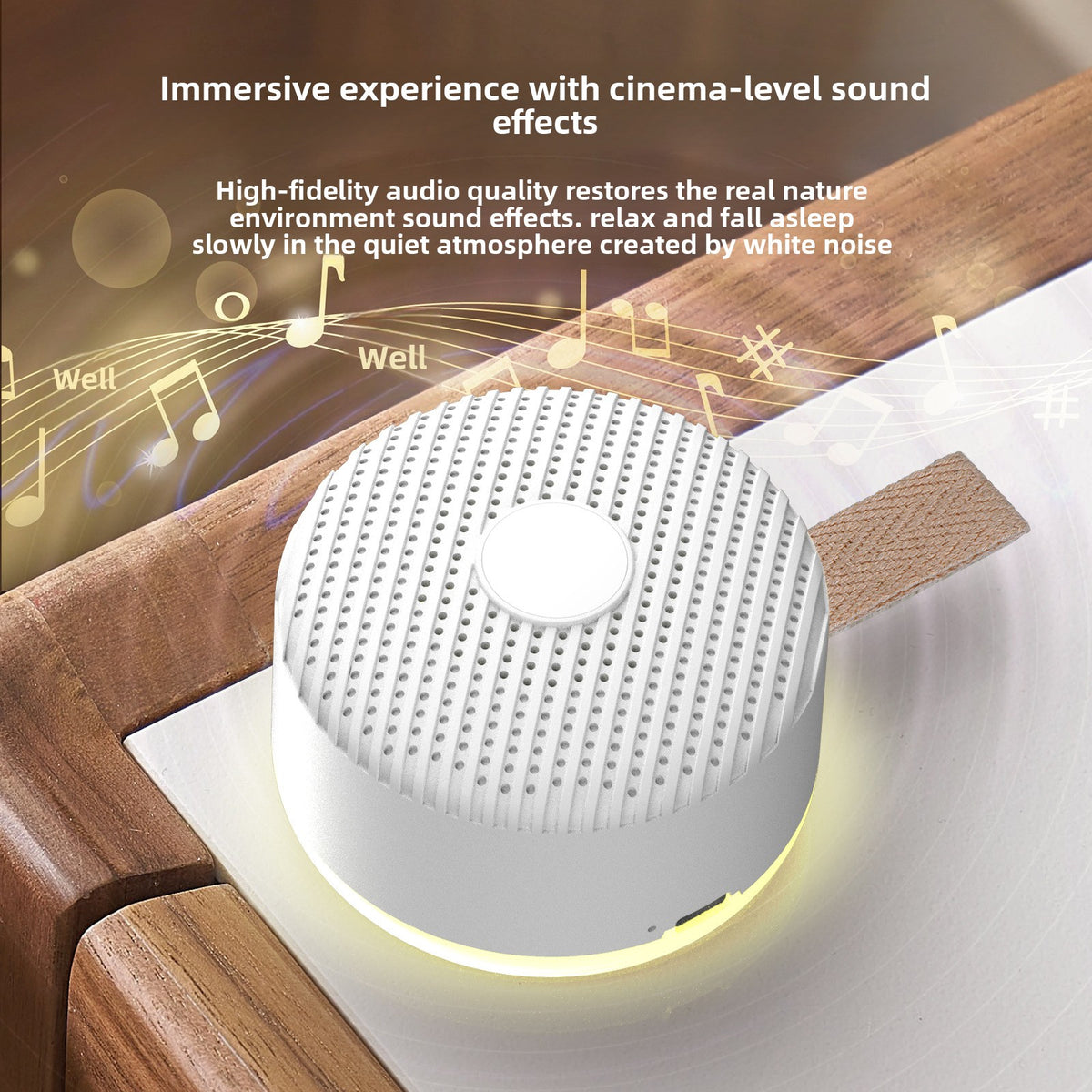 Portable White Noise Machine Sleep Aid Speaker